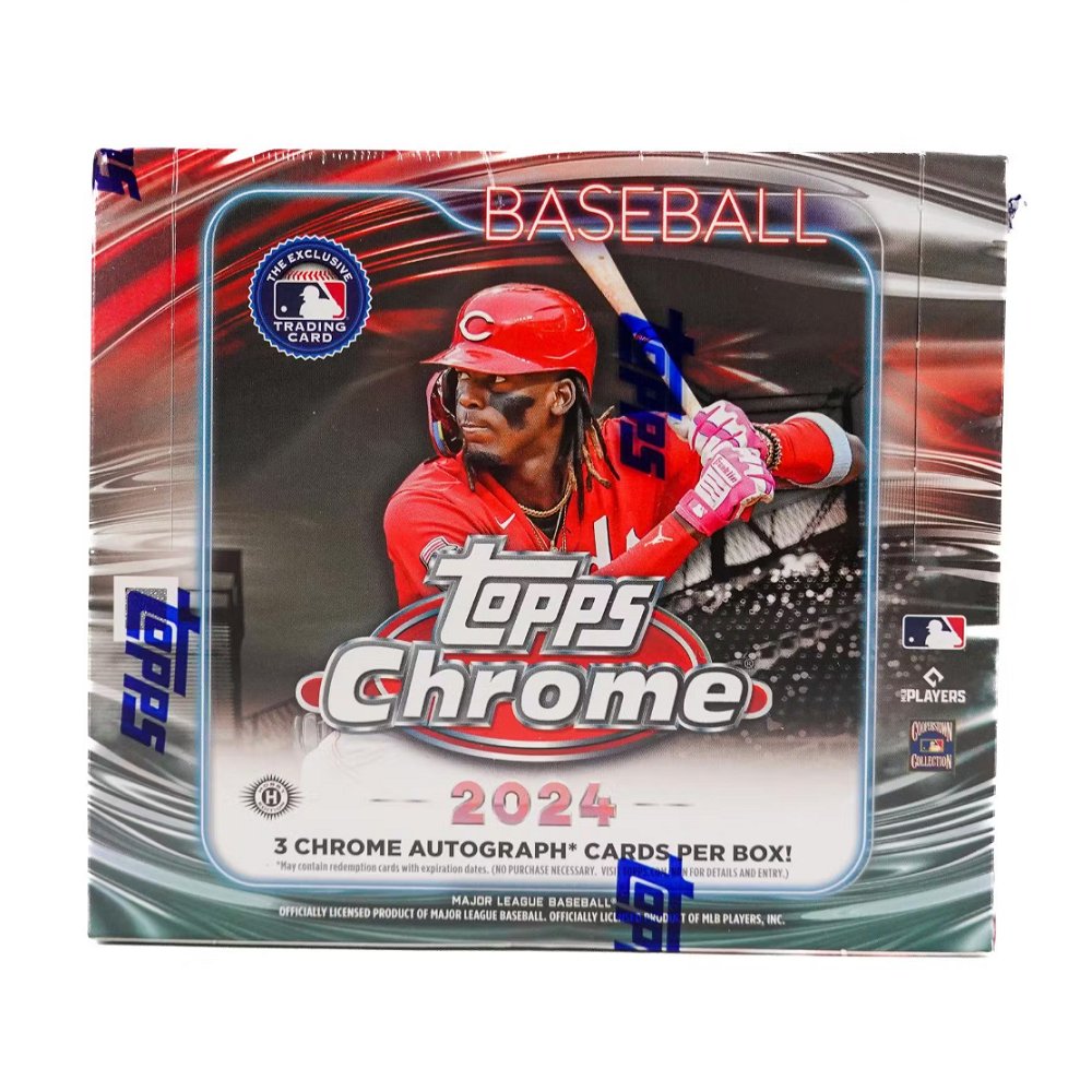 2024 Topps Chrome Baseball Jumbo Box - Collector Store LLC