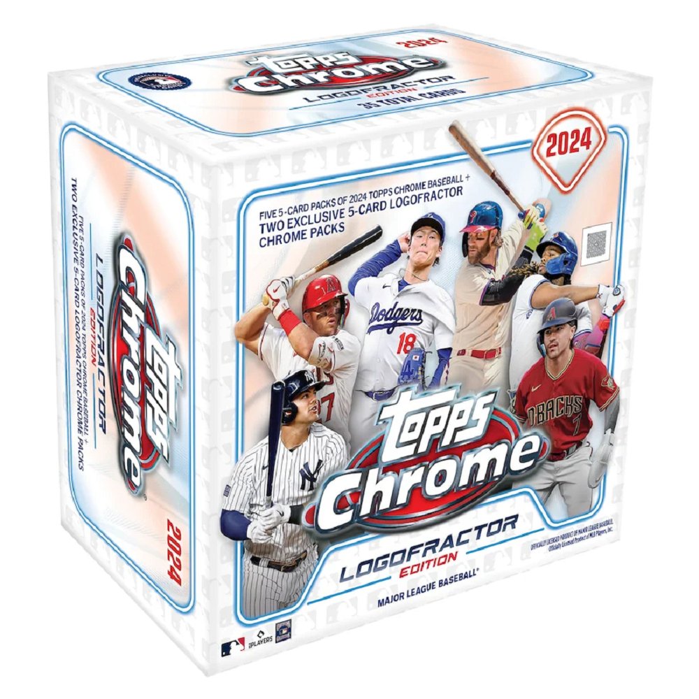 2024 Topps Chrome Baseball Logofractor Box - Collector Store LLC