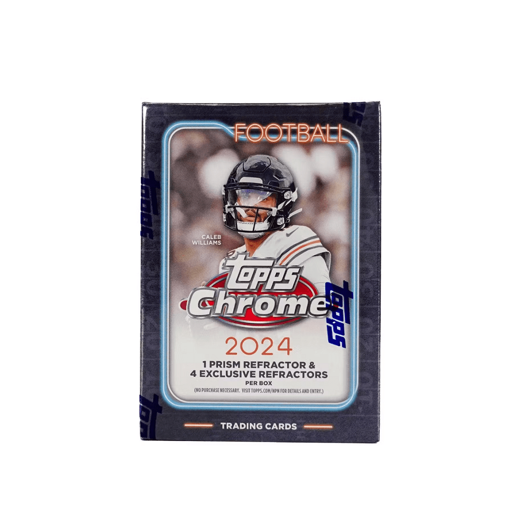 2024 Topps Chrome Football Blaster Box - Collector Store LLC