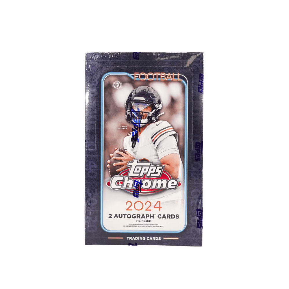 2024 Topps Chrome Football Hobby Box - Collector Store LLC