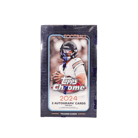 2024 Topps Chrome Football Hobby Box - Collector Store LLC