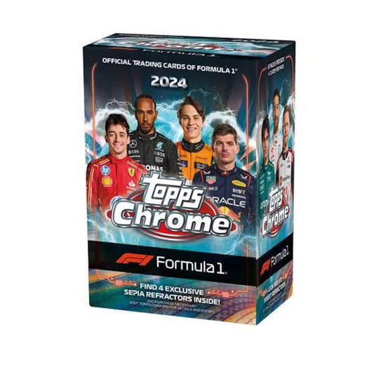 2024 Topps Chrome Formula 1 Blaster Box - Collector Store LLC