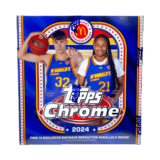 2024 Topps Chrome McDonald's All - American Basketball Mega Box - Collector Store LLC