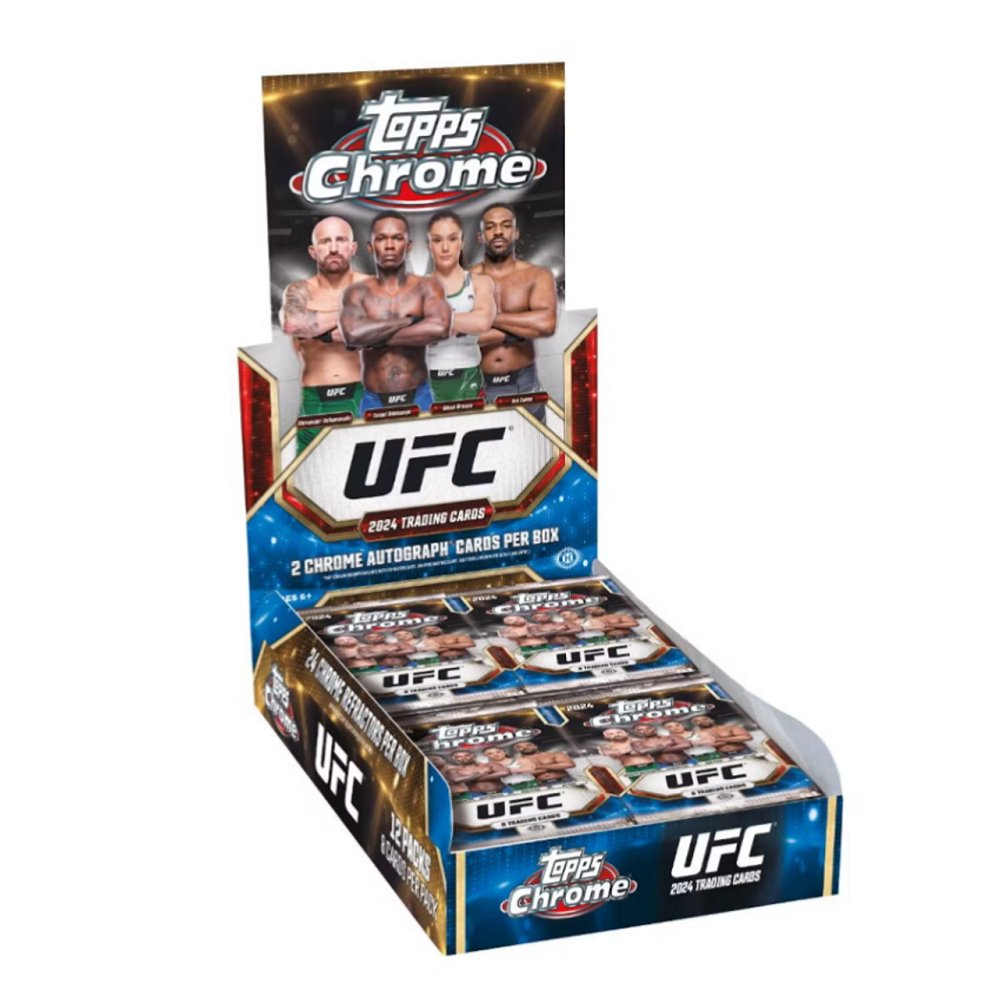 2024 Topps Chrome UFC Hobby Box - Collector Store LLC