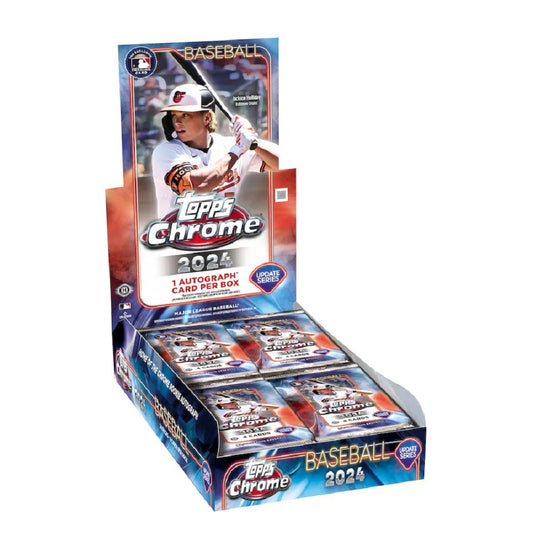 2024 Topps Chrome Update Series Baseball Hobby Box - Collector Store LLC