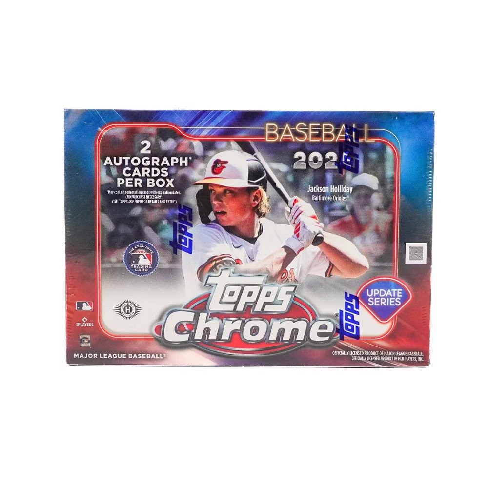 2024 Topps Chrome Update Series Baseball HTA Breaker Box - Collector Store LLC