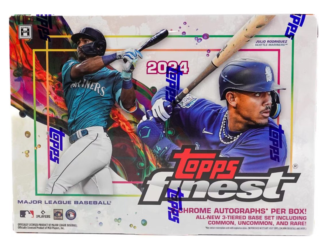 2024 Topps Finest Baseball Hobby Box - Collector Store LLC