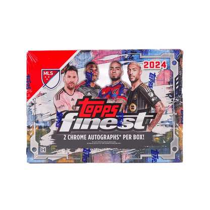 2024 Topps Finest MLS Major League Soccer Hobby Box - Collector Store LLC