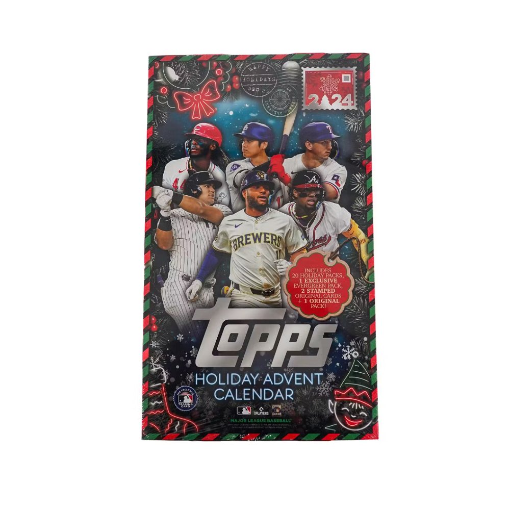 2025 Topps Holiday Baseball Mega Advent Calendar Collector Store LLC