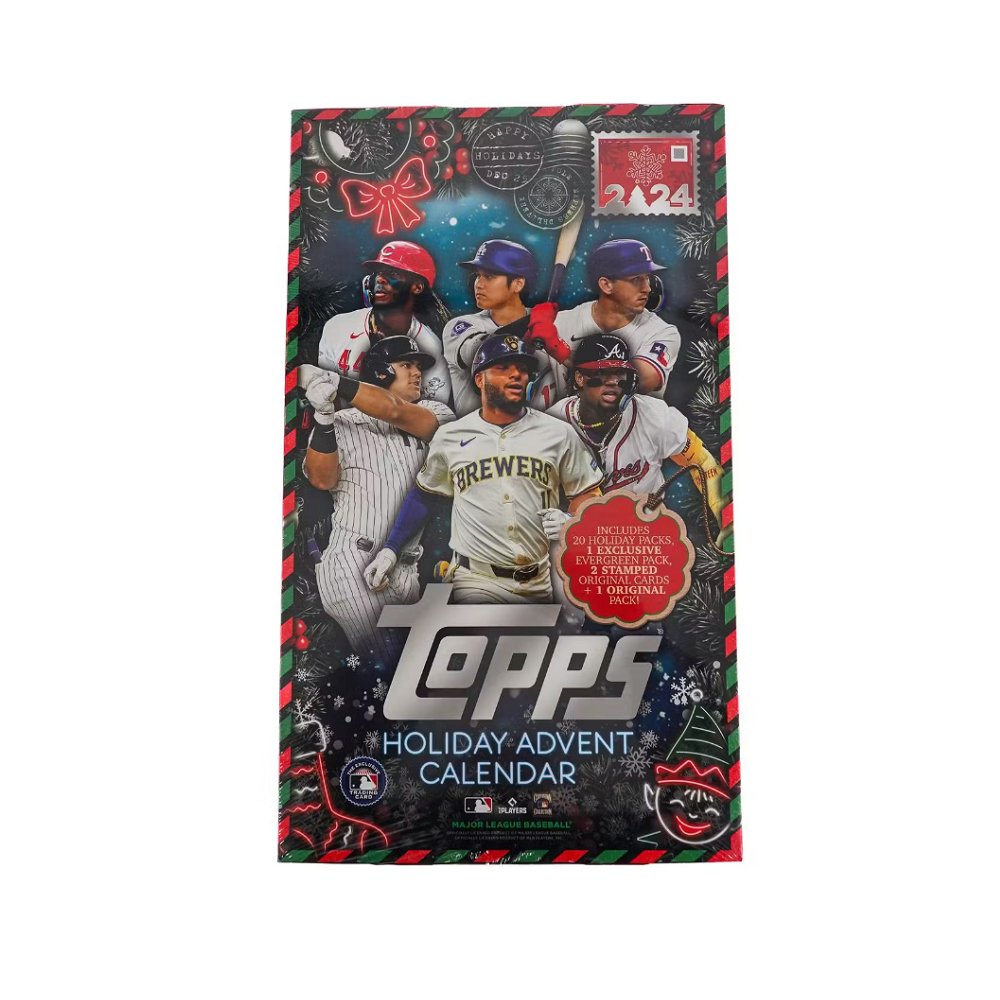 2024 Topps Holiday Baseball Mega Advent Calendar Collector Store LLC