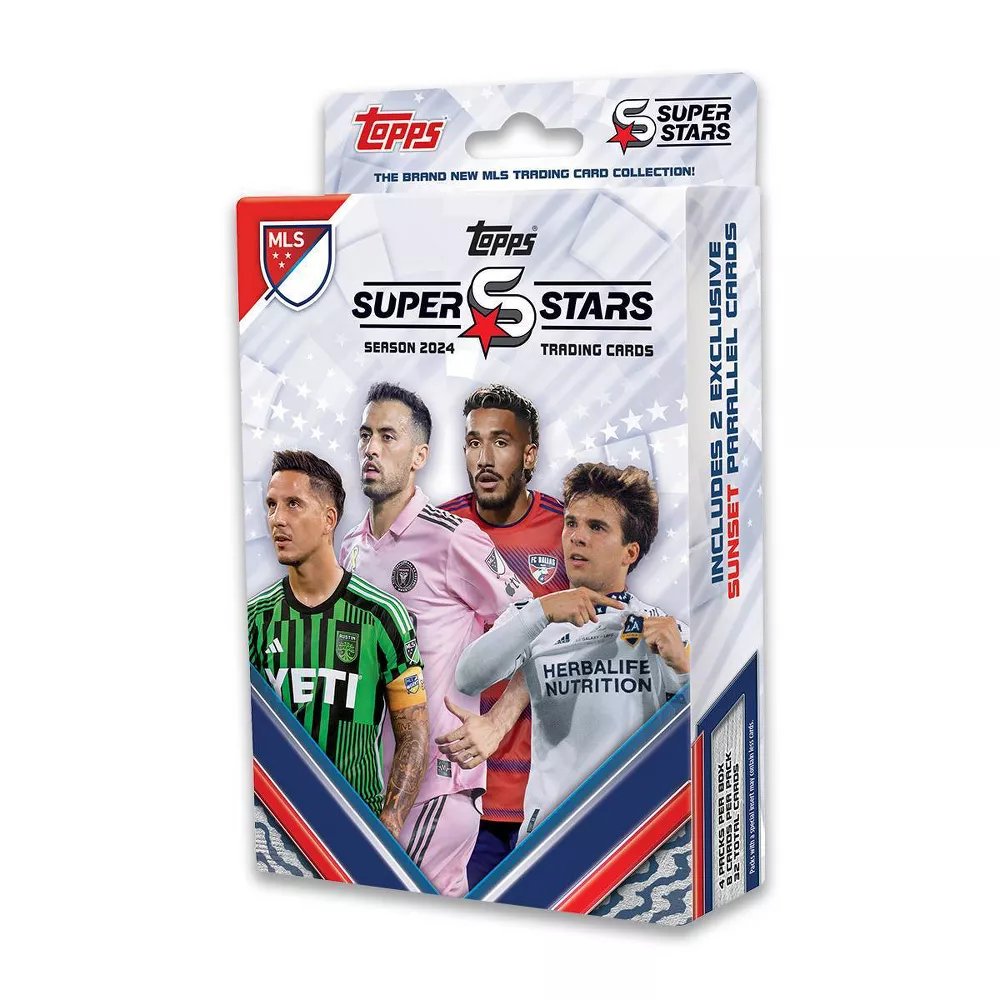 2024 Topps MLS Superstars Soccer Hanger Box - Collector Store LLC