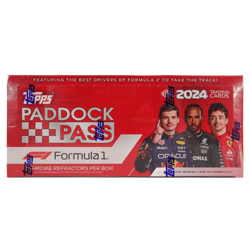 2024 Topps Paddock Pass F1 Forumula 1 Hobby Box - Collector Store LLC