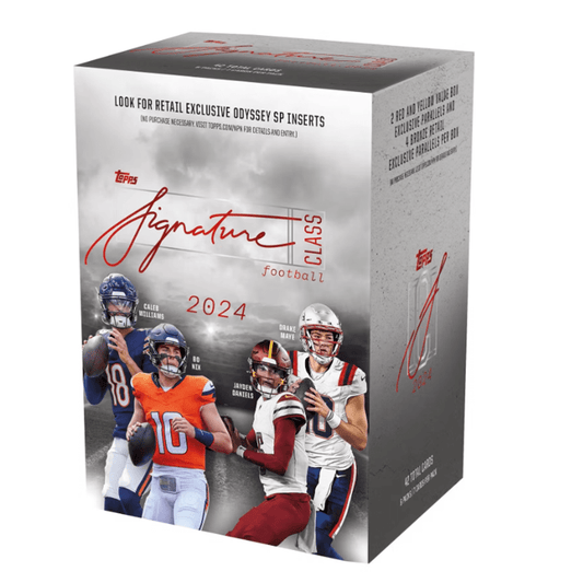 2024 Topps Signature Class Football Blaster Box - Collector Store LLC