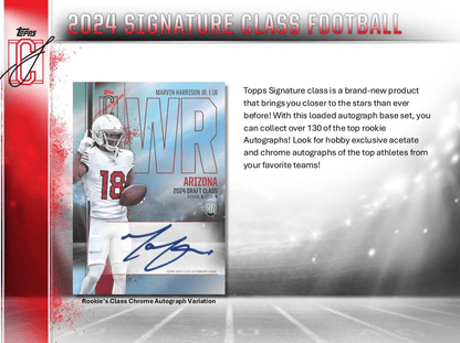 2024 Topps Signature Class Football Mega Box - Collector Store LLC