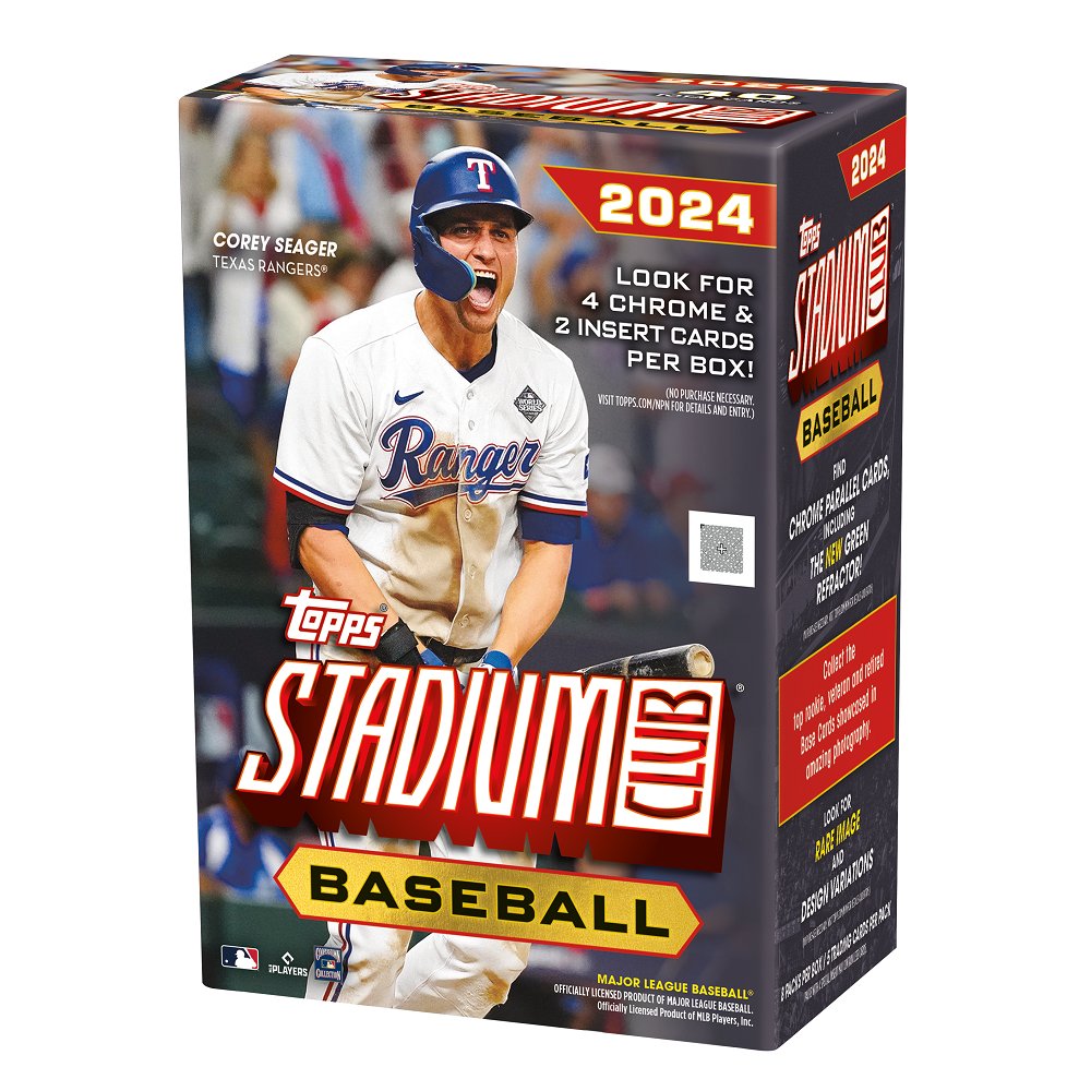 2024 Topps Stadium Club Baseball Blaster Box - Collector Store LLC