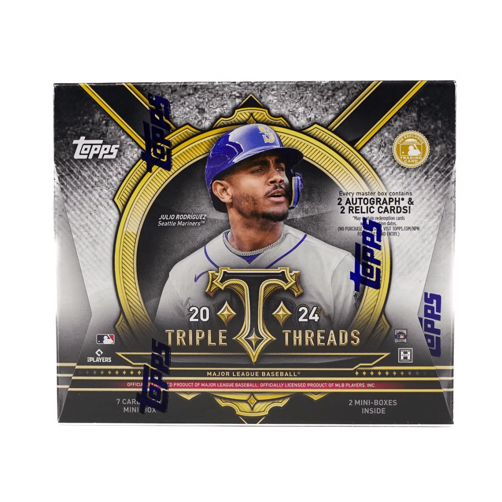 2024 Topps Triple Threads Baseball Hobby Box - Collector Store LLC