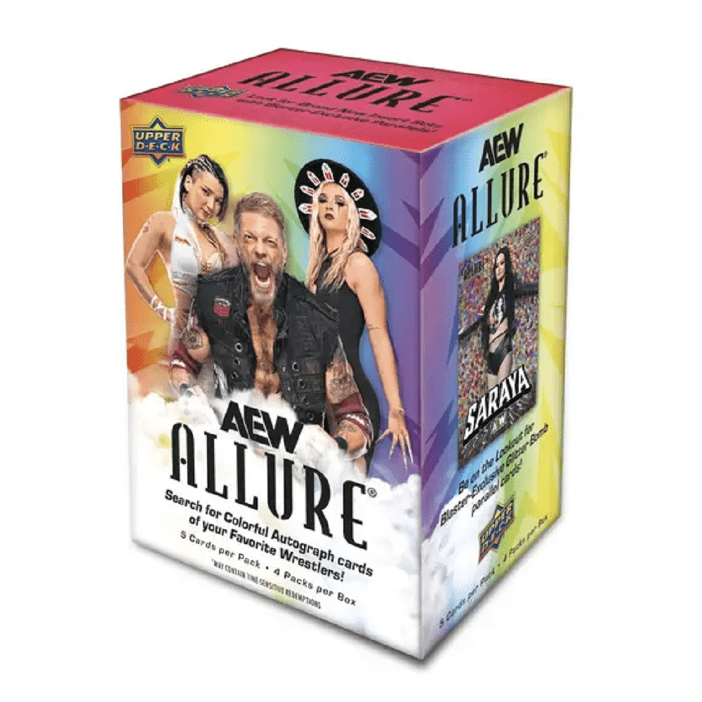 2024 Upper Deck AEW Allure Blaster Box - Collector Store LLC