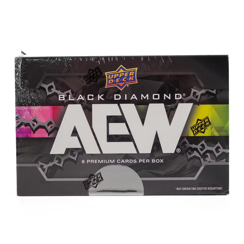 2024 Upper Deck Black Diamond AEW All Elite Wrestling Hobby Box *Contact Us To Order* - Collector Store LLC