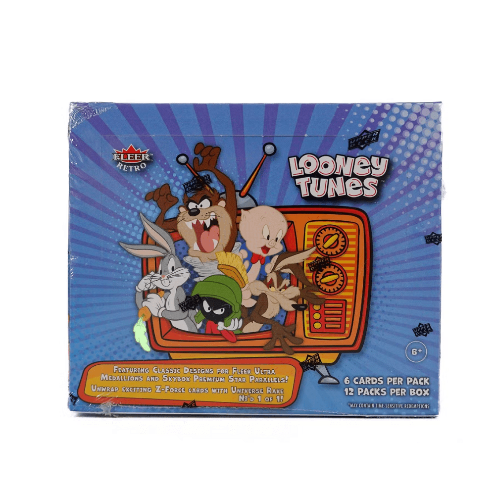 2024 Upper Deck Fleer Retro Looney Tunes Hobby Box *Contact Us To Order* - Collector Store LLC