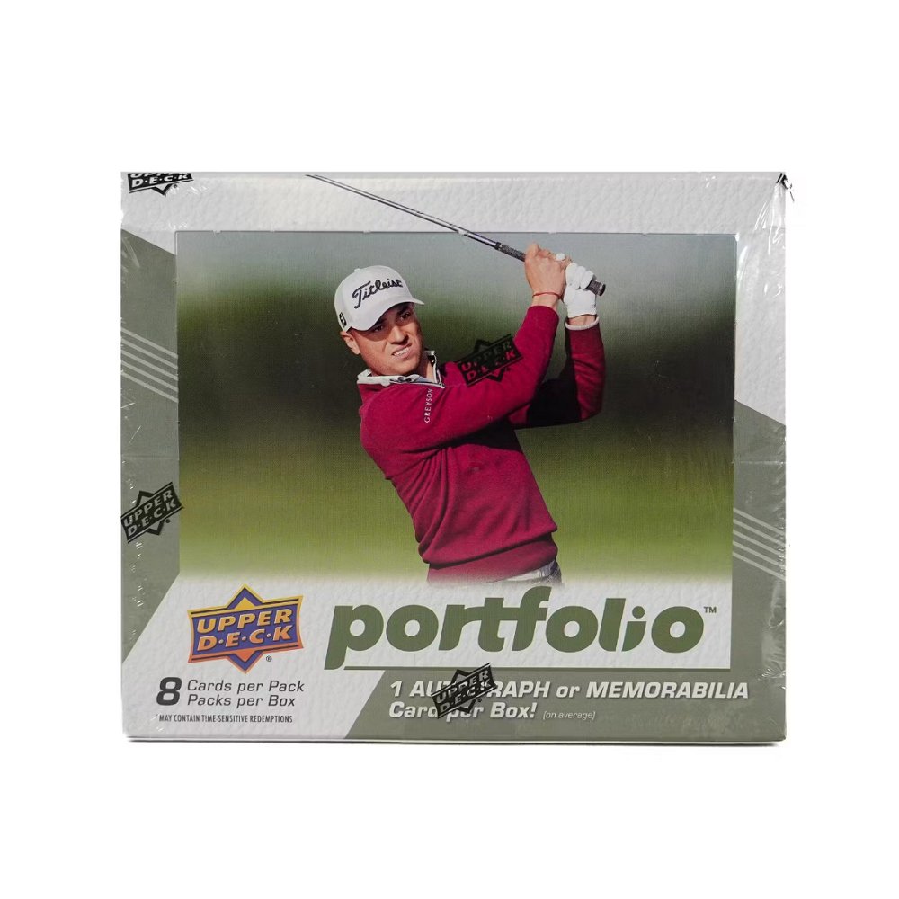 2024 Upper Deck Golf Portfolio Hobby Box *Contact Us To Order* - Collector Store LLC