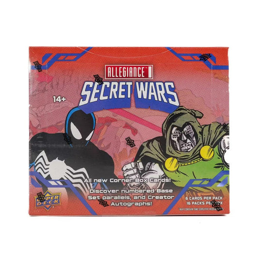 2024 Upper Deck Marvel Allegiance Secret Wars 1984 Hobby Box *Contact Us To Order* - Collector Store LLC