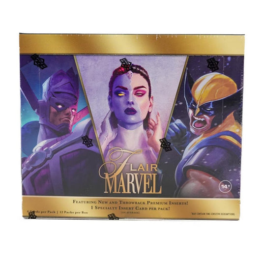 2024 Upper Deck Marvel Flair Hobby Box *Contact Us To Order* - Collector Store LLC