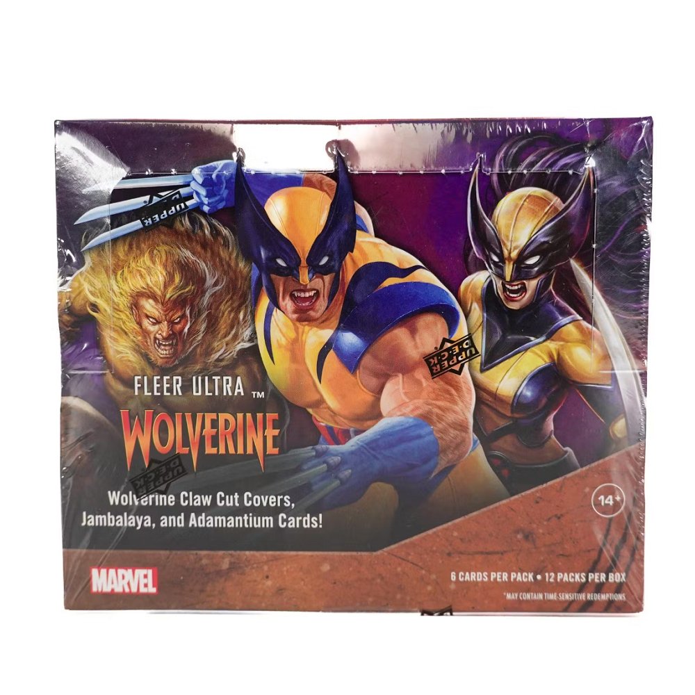 2024 Upper Deck Marvel Fleer Ultra Wolverine Hobby Box *Contact Us To Order* - Collector Store LLC