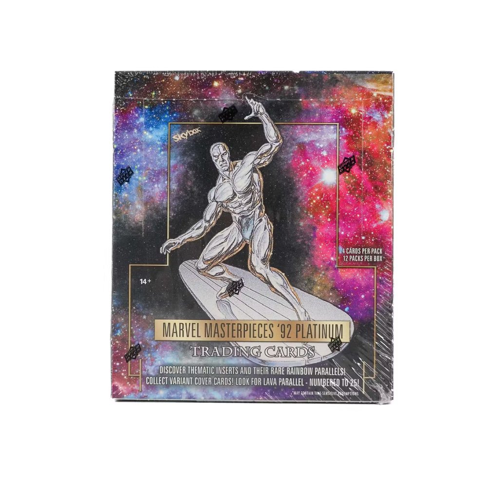 2024 Upper Deck Marvel Masterpieces '92 Platinum Hobby Box *Contact Us To Order* - Collector Store LLC