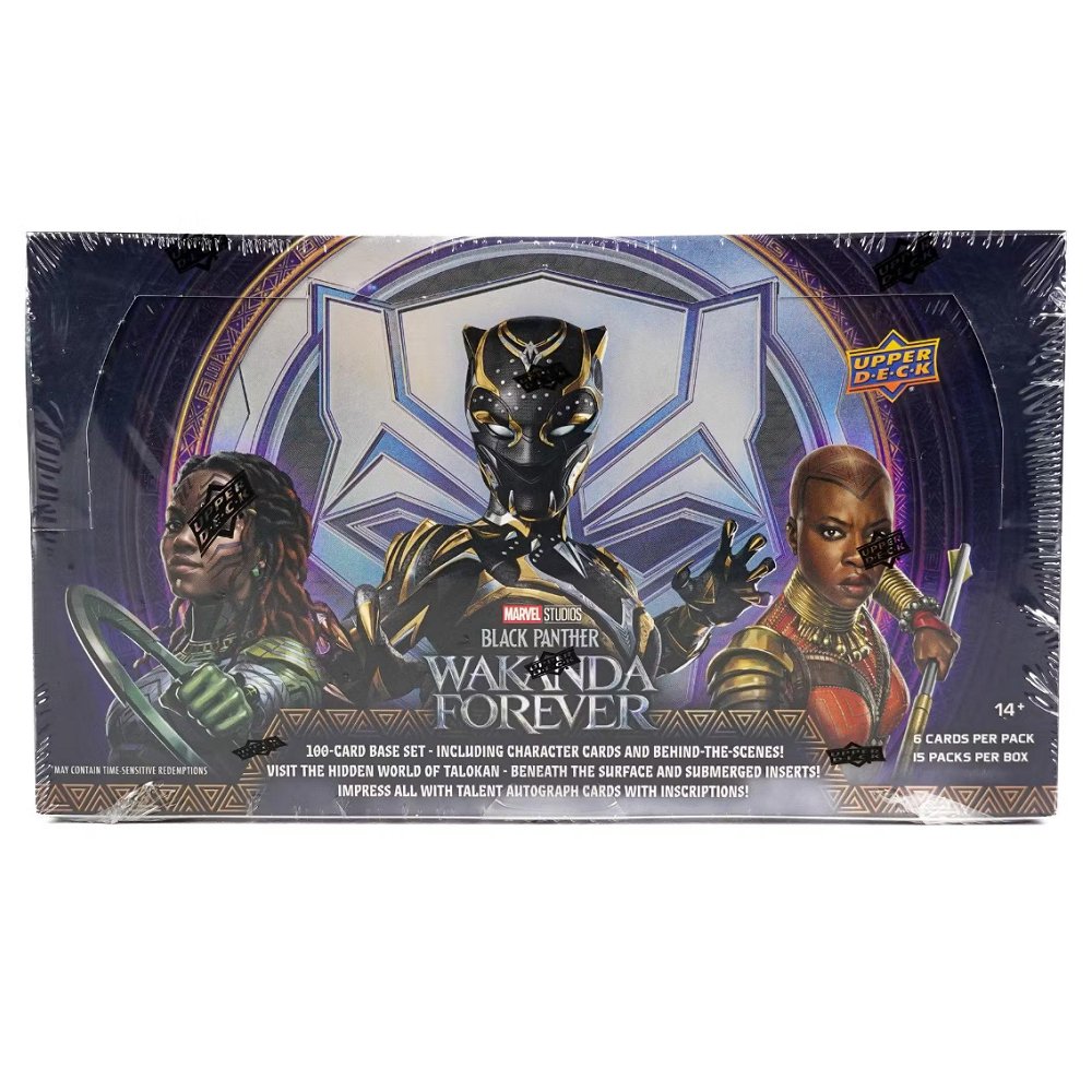 2024 Upper Deck Marvel Studios Black Panther: Wakanda Forever Hobby Box *Contact Us To Order* - Collector Store LLC