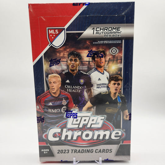 2023 Topps Major League Soccer MLS Chrome Hobby Box