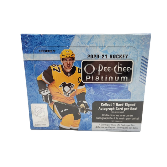 2020-21 Upper Deck O-Pee-Chee Platinum Hockey Hobby Box