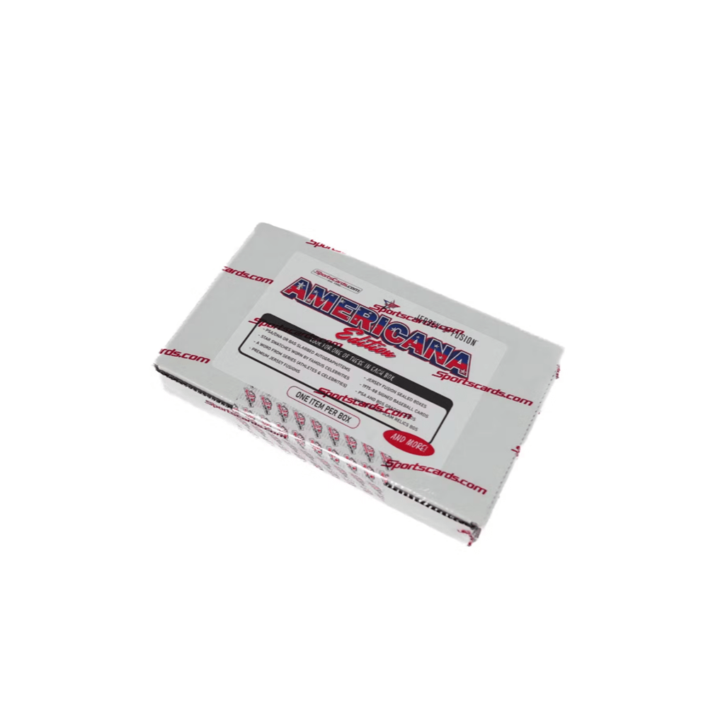 2025 Jersey Fusion Americana Edition Hobby Box - Collector Store LLC