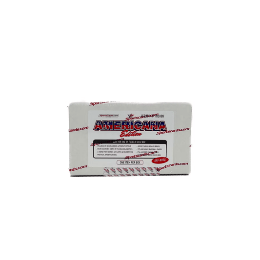 2025 Jersey Fusion Americana Edition Hobby Box - Collector Store LLC
