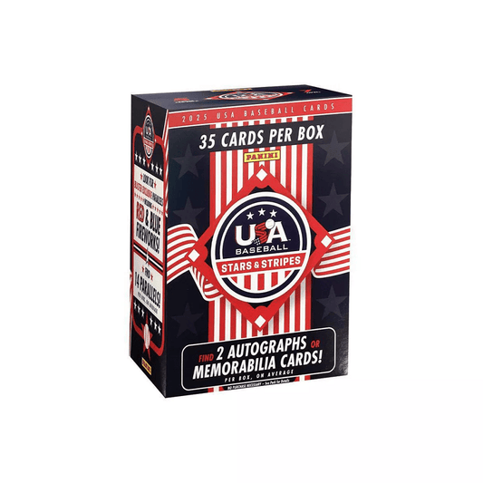 2025 Panini Stars & Stripes Baseball Blaster Box - Collector Store LLC