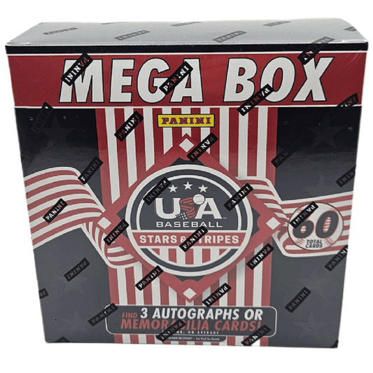 2025 Panini Stars & Stripes Baseball Mega Box - Collector Store LLC