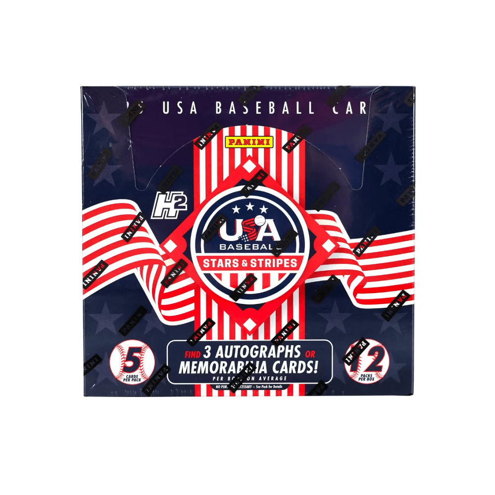 2025 Panini USA Stars & Stripes Baseball H2 Box - Collector Store LLC