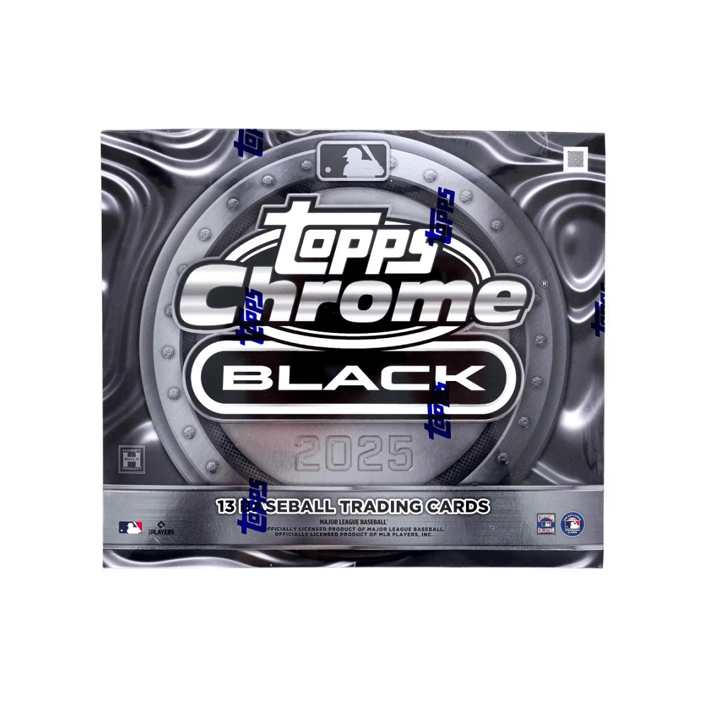 2025 Topps Chrome Black Baseball Hobby Box - Collector Store LLC