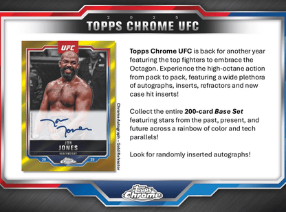 2025 Topps Chrome UFC Mega Box - Collector Store LLC