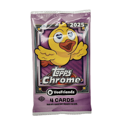 2025 Topps Chrome Veefriends Hobby Pack - Collector Store LLC