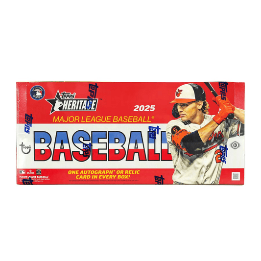 2025 Topps Heritage Baseball Hobby Box - Collector Store LLC