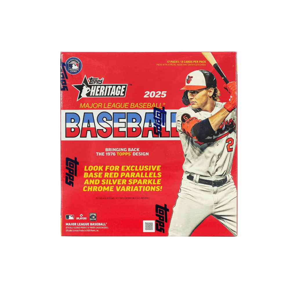 2025 Topps Heritage Baseball Mega Box - Collector Store LLC