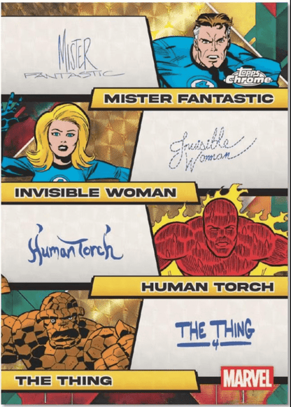 2025 Topps Marvel Chrome Hobby Box - Collector Store LLC