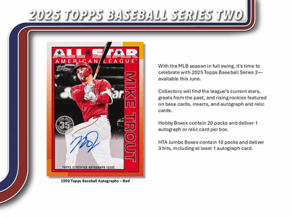 2025 Topps Series 2 Baseball Jumbo Box - Collector Store LLC
