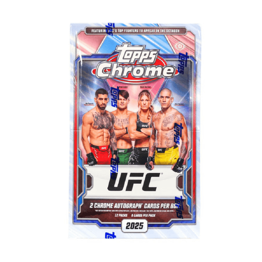2025 Topps UFC Chrome Hobby Box - Collector Store LLC