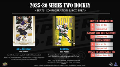 2025-26 Upper Deck Series 2 Hockey Gravity Feed Box