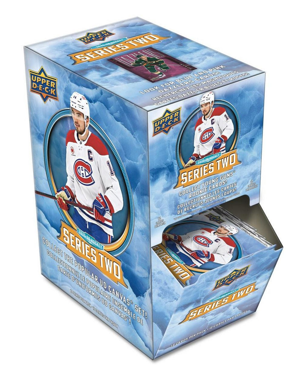 2025-26 Upper Deck Series 2 Hockey Gravity Feed Box