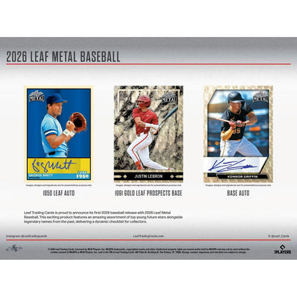 2026 Leaf Metal Baseball Hobby Box