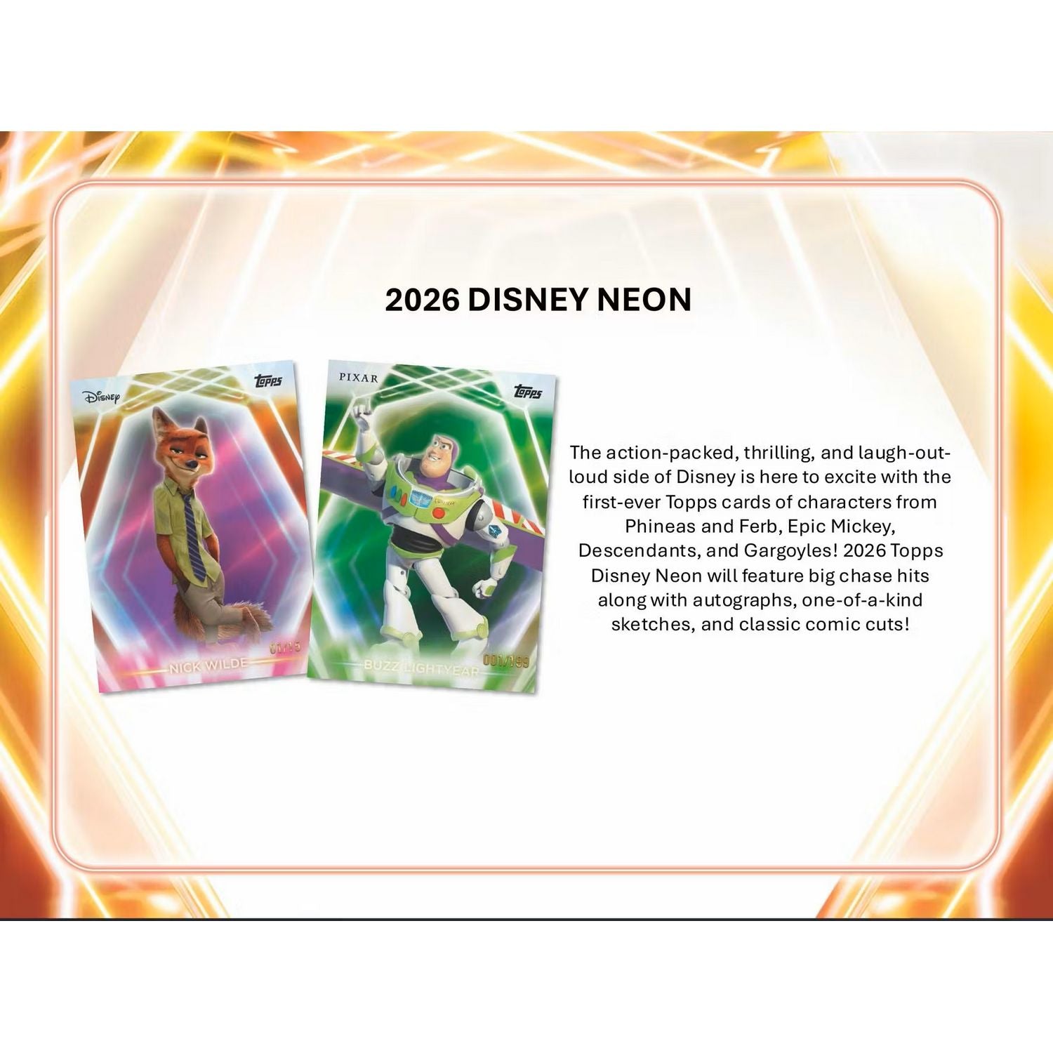 その他 2026 Topps Disney Neon Merida Auto /99 Topps 2026 Disney Neon - Choose your own | eBay
