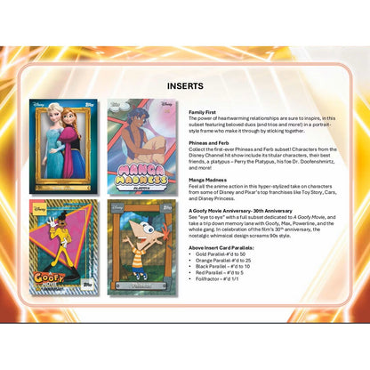 2026 Topps Disney Neon Mega Box