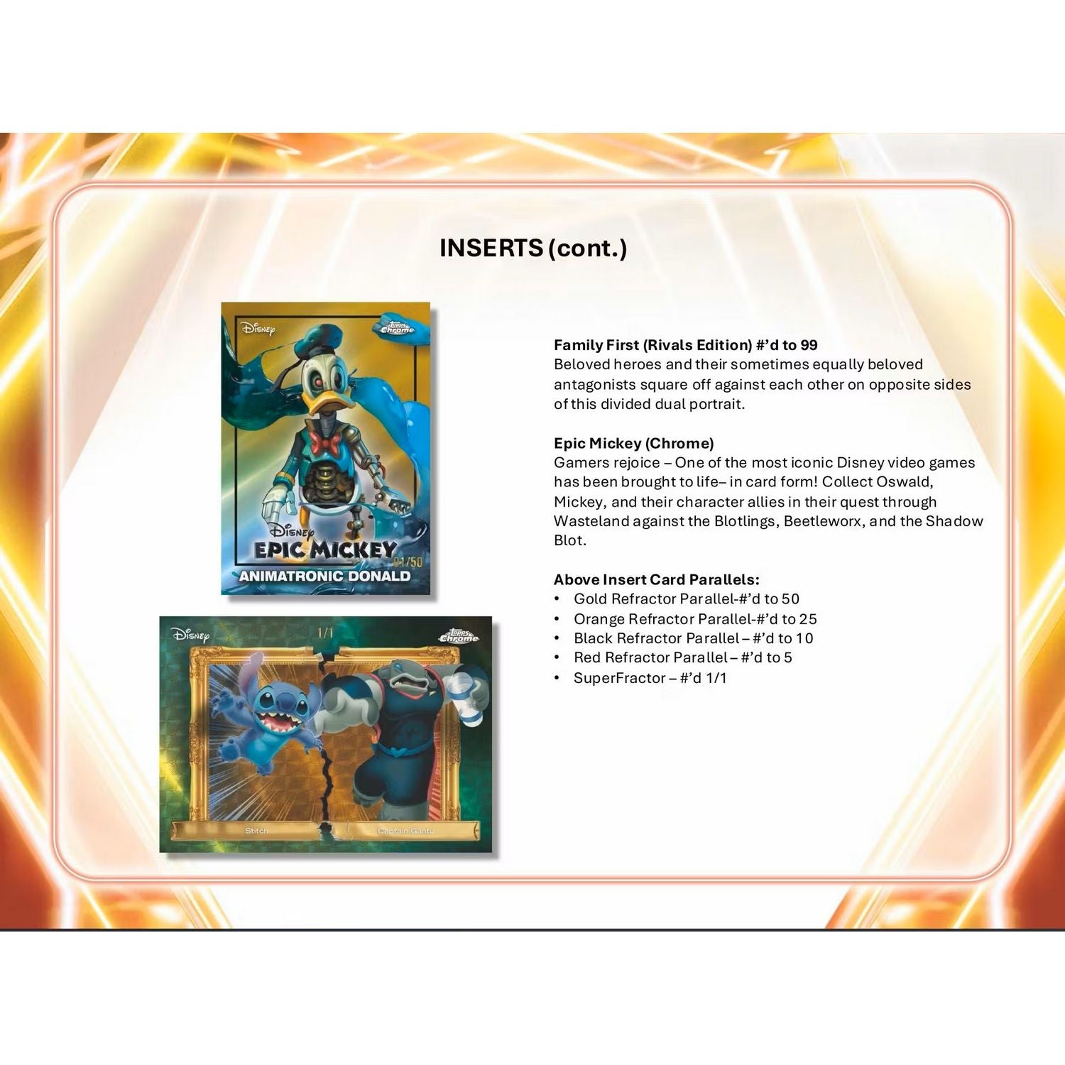 disney yugioh cards Topps 2026 Disney